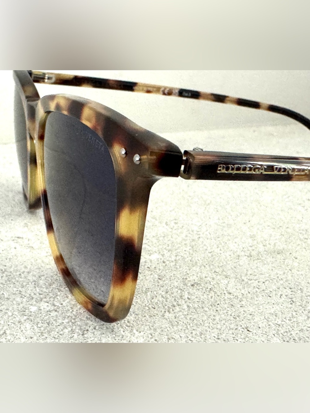 BOTTEGA VENETA - NEW - BV0251SA Havana Tortoise Blue Gradient Sunglasses - Picture 6 of 12